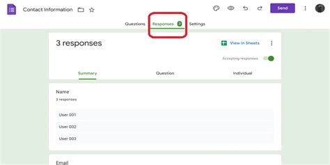 how to see google form results when not the owner|View & manage form responses .